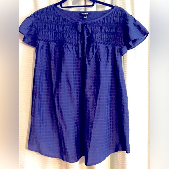 torrid Tops - Navy Blue Women's Top